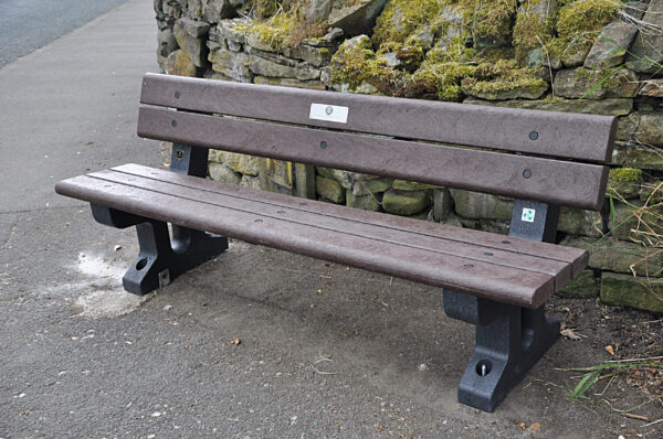 New Bench on Bents Lane Wilsden