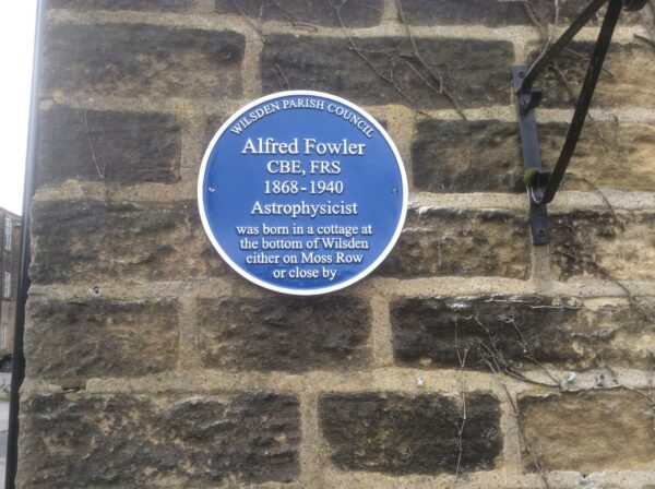 Albert Fowler Plaque