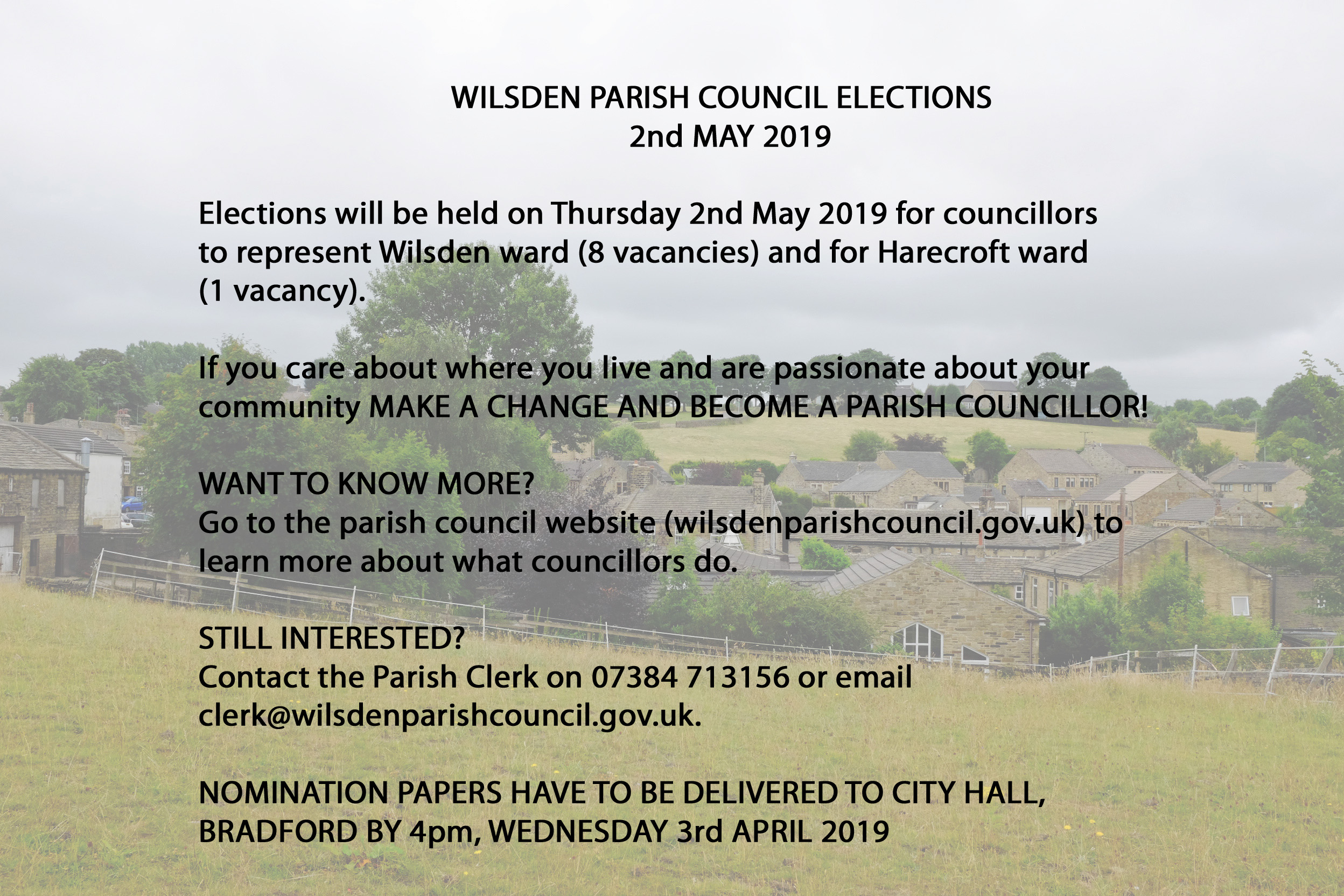 Wilsden Parish Council Elections