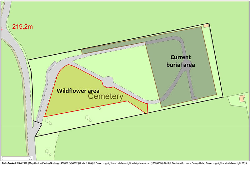 Wilsden Cemetery Wildflower Area