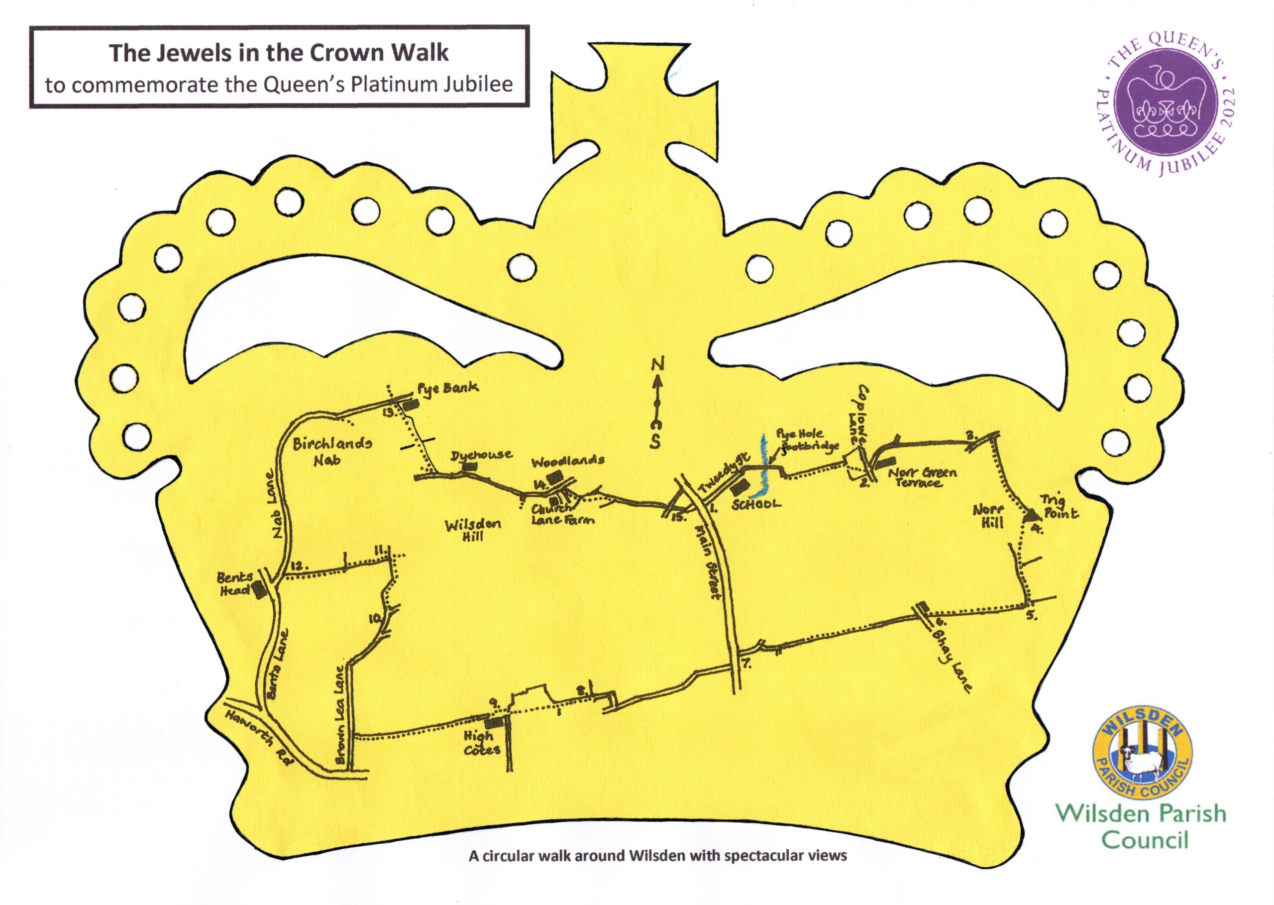 Jewel in the crown map of Wilsden