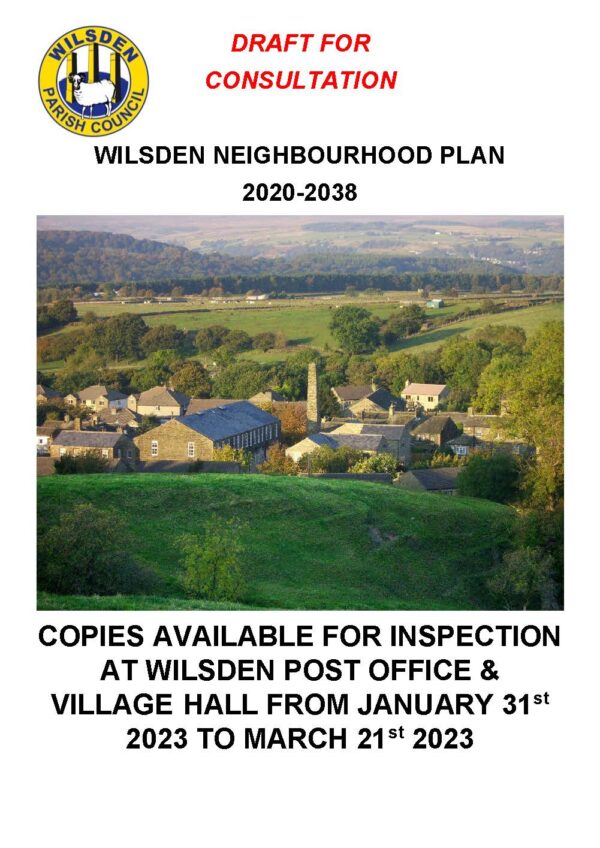 Wilsden Neighbourhood Plan Draft for Consultation 2023