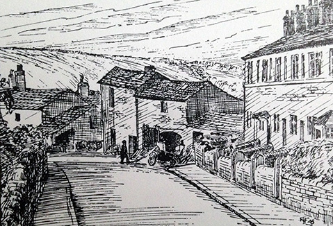 Main St and Former Smithy