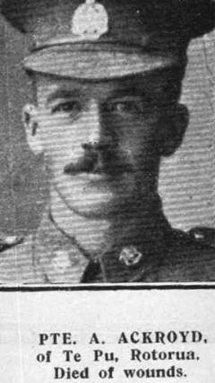 WW1 ackroyd