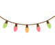 christmas lights icon